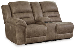 Ravenel Left-Arm Facing Power Reclining Loveseat with Console