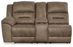 Ravenel Left-Arm Facing Power Reclining Loveseat with Console