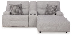 Acklen Place 3-Piece Power Reclining Sectional Sofa with Chaise