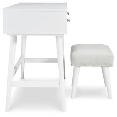 Thadamere Vanity with Stool