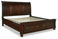 Porter King Sleigh Storage Bed