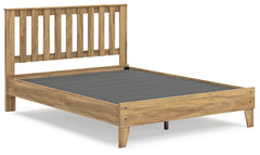 Bermacy Queen Platform Panel Bed