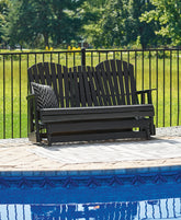 Hyland wave Outdoor Glider Loveseat