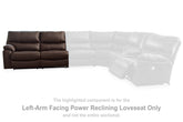 Family Circle Left-Arm Facing Power Reclining Loveseat