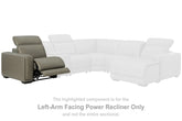 Correze Left-Arm Facing Power Recliner
