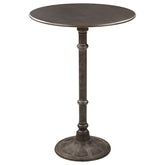 Oswego Brown Bar Table - furniture place usa