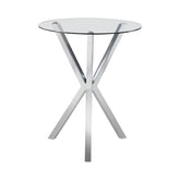 Denali Silver Bar Table - furniture place usa