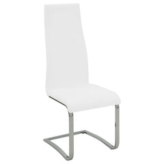 Montclair White Side Chair - furniture place usa