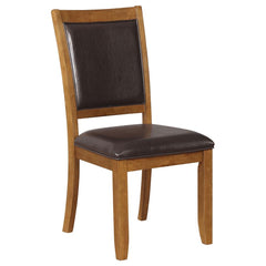 Nelms Brown Side Chair - furniture place usa