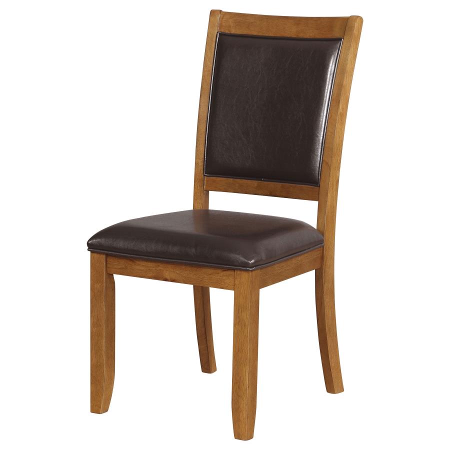 Nelms Brown Side Chair - furniture place usa