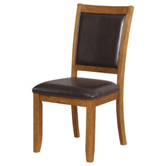 Nelms Brown Side Chair - furniture place usa