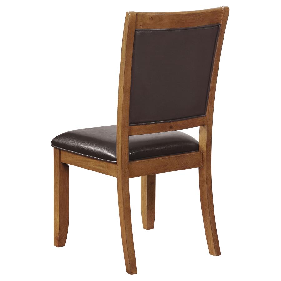 Nelms Brown Side Chair - furniture place usa