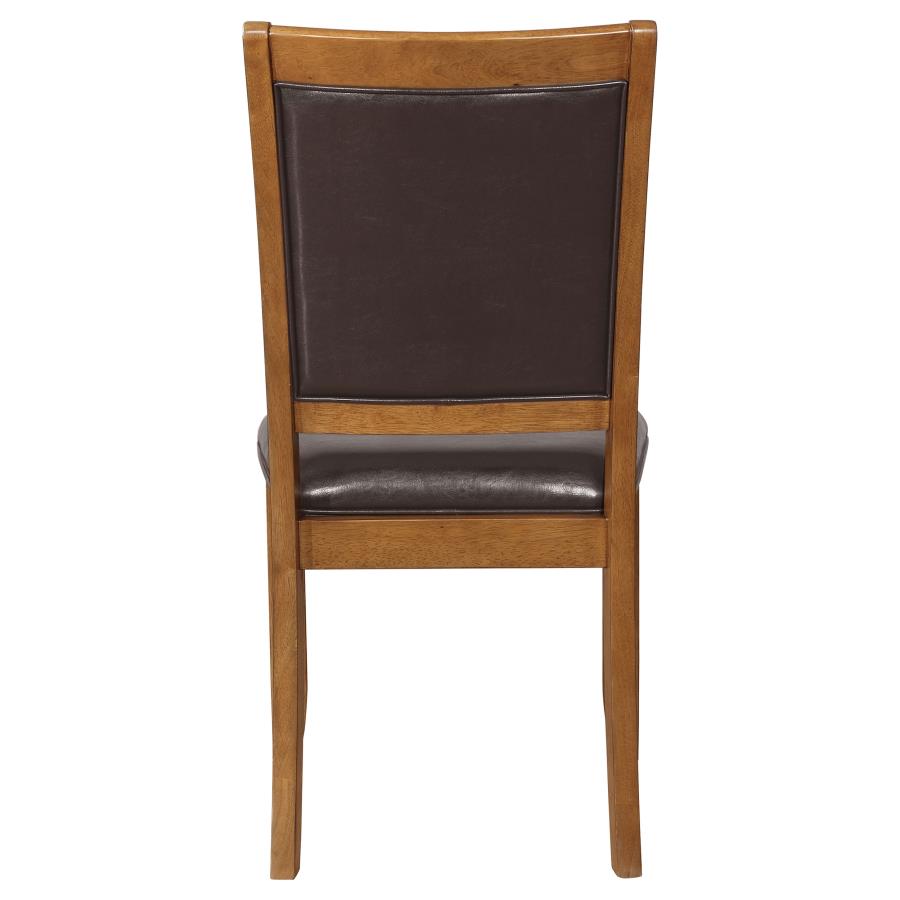 Nelms Brown Side Chair - furniture place usa