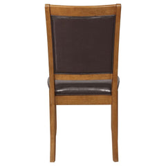 Nelms Brown Side Chair - furniture place usa