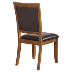 Nelms Brown Side Chair - furniture place usa