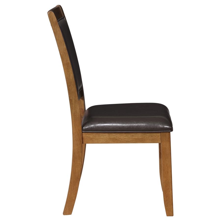 Nelms Brown Side Chair - furniture place usa