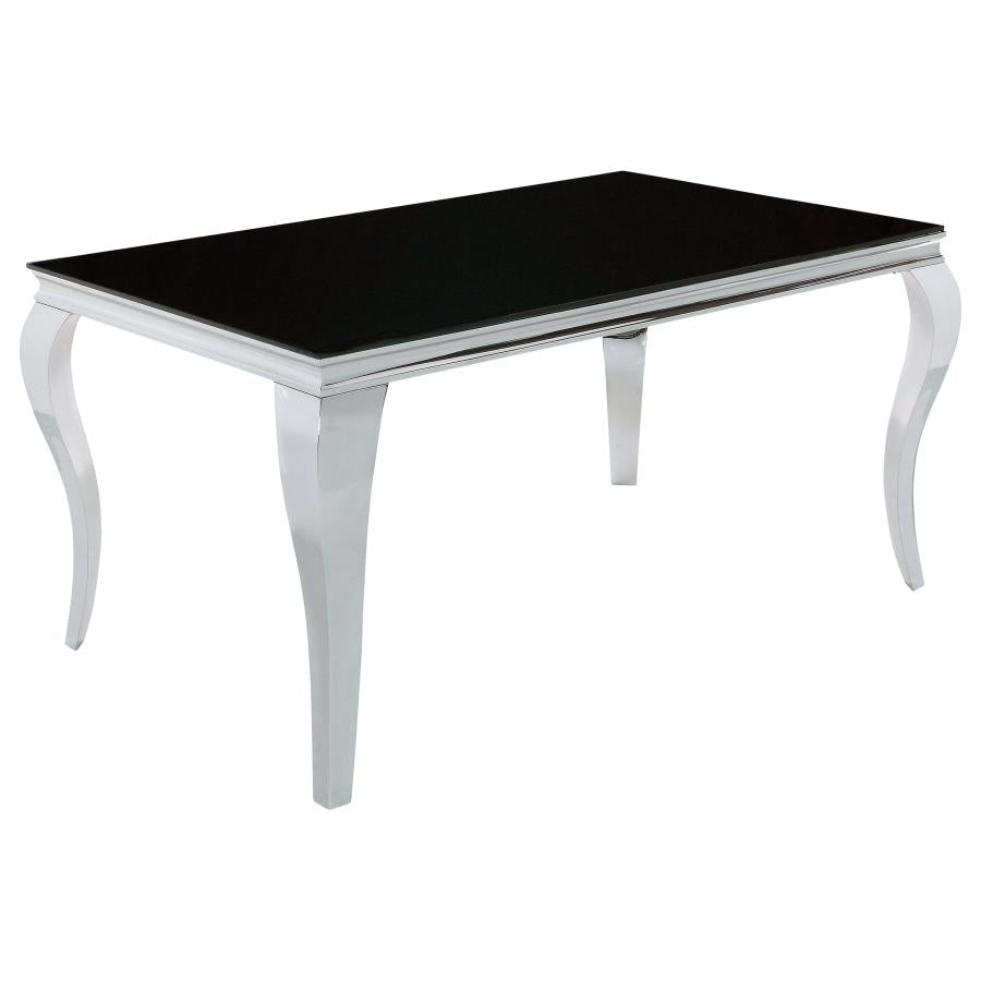 Carone Silver Dining Table - furniture place usa