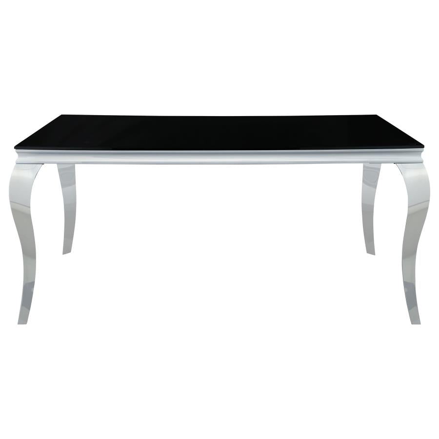 Carone Silver Dining Table - furniture place usa