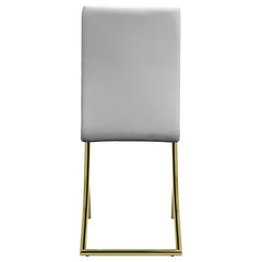 Carmelia White Side Chair - furniture place usa