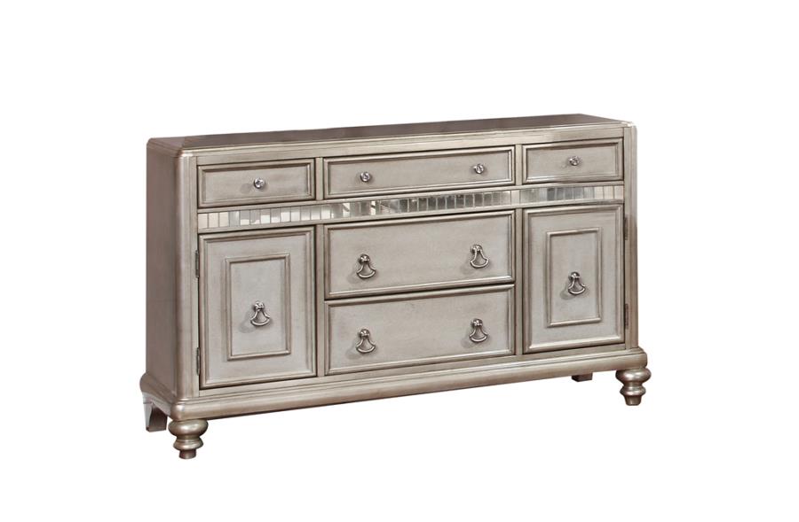 Bling Game Silver Sideboard - furniture place usa