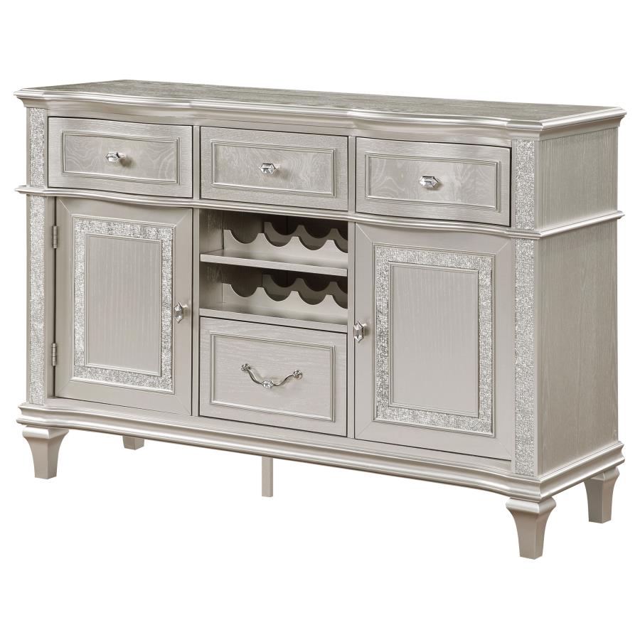 Evangeline Silver Sideboard - furniture place usa