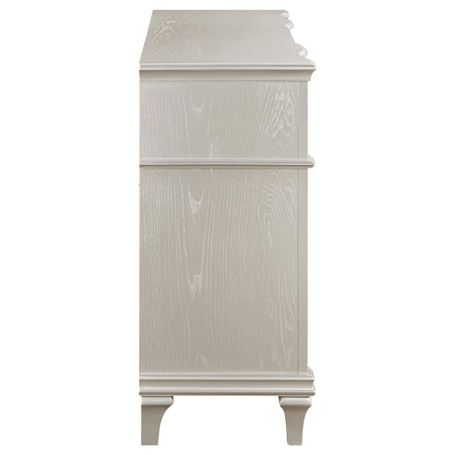 Evangeline Silver Sideboard - furniture place usa