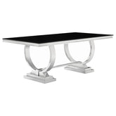 Antoine Silver Dining Table - furniture place usa