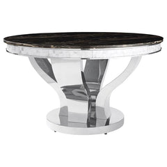 Anchorage Silver Dining Table - furniture place usa