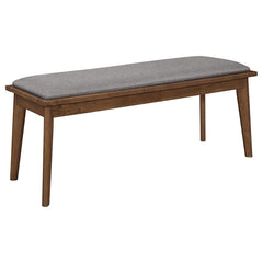 Alfredo Brown Bench - furniture place usa