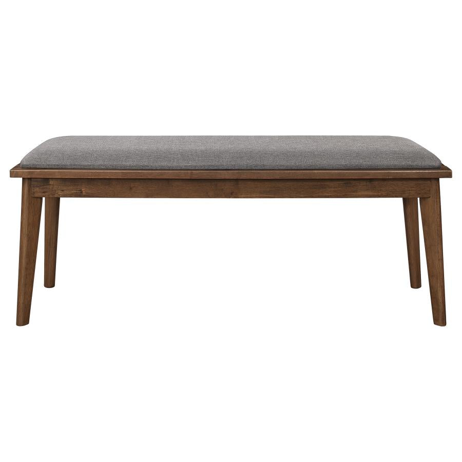 Alfredo Brown Bench - furniture place usa
