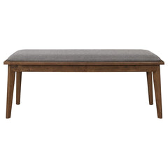 Alfredo Brown Bench - furniture place usa