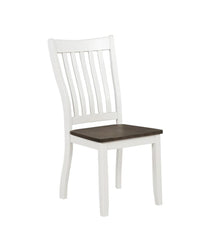 Kingman White Side Chair - furniture place usa