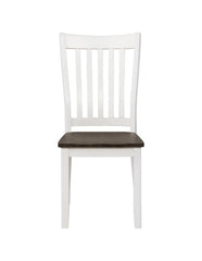 Kingman White Side Chair - furniture place usa