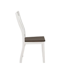 Kingman White Side Chair - furniture place usa