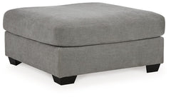Keener Oversized Accent Ottoman - furniture place usa
