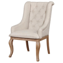 Brockway Ivory Arm Chair - furniture place usa
