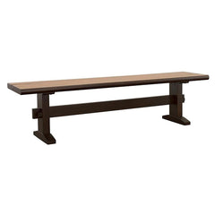 Bexley Brown Bench - furniture place usa