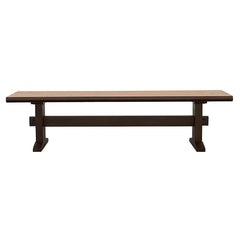 Bexley Brown Bench - furniture place usa