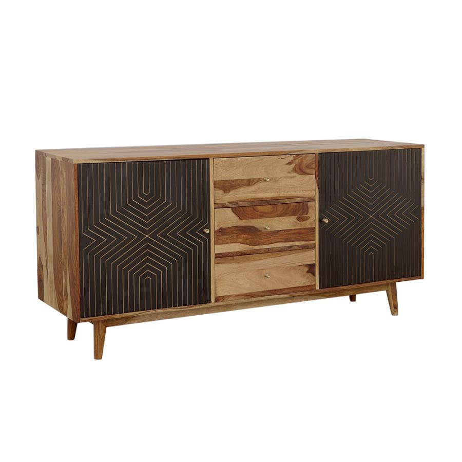 Partridge Brown Sideboard - furniture place usa