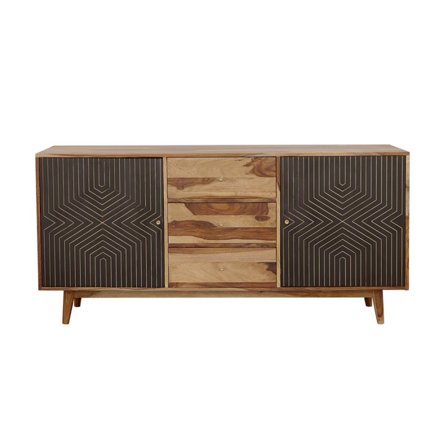 Partridge Brown Sideboard - furniture place usa