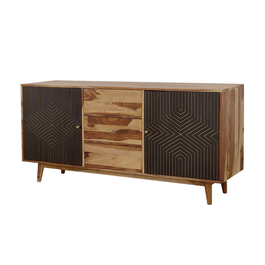 Partridge Brown Sideboard - furniture place usa