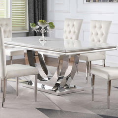 Kerwin White Dining Table - furniture place usa