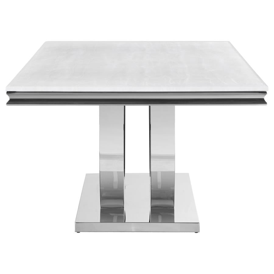 Kerwin White Dining Table - furniture place usa