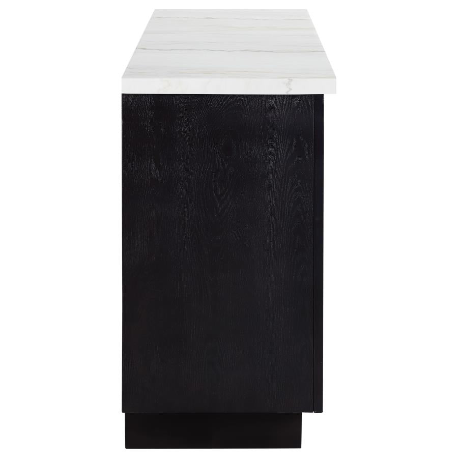 Sherry Brown Sideboard - furniture place usa