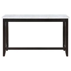 Toby White Counter Height Dining Table - furniture place usa