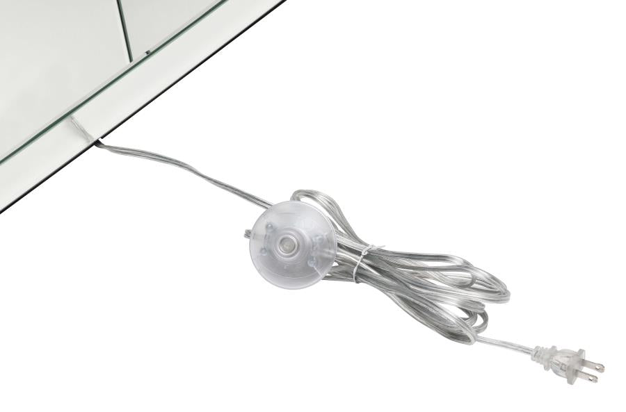 Marilyn Silver Dining Table - furniture place usa