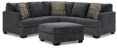 Ambrielle 2-Piece Sectional with Ottoman - PKG011623 - furniture place usa