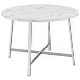 Alcott White Dining Table - furniture place usa