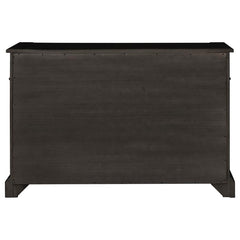 Phelps Black Sideboard - furniture place usa