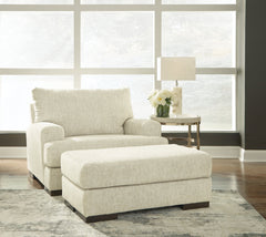 Caretti Sofa, Loveseat, Chair and Ottoman - furniture place usa